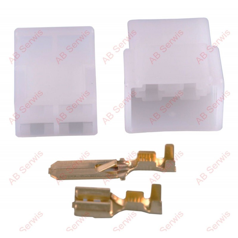 Obudowa konektorów 4 kon-ry wtyk + gniazdo