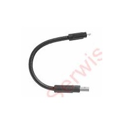 Kabel USB - micro USB 20 cm sztywny