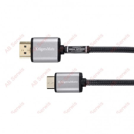 Kabel HDMI-mini HDMI 1.8m Kruger&Matz