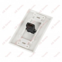 Gniazdo naścienne HDMI pojedyńcze