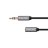 Kabel jack 3.5 wtyk stereo - 3.5 gniazdo stereo 1.8m Kruger&Matz Basic