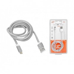PS Kabel USB -Iphone Lightning, 1m, srebrny.