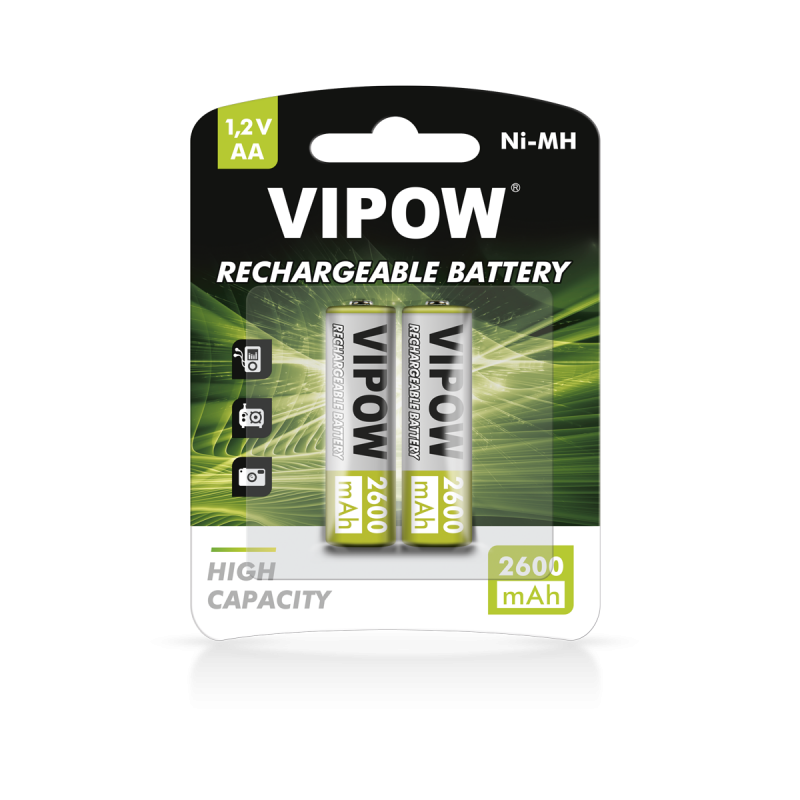 Akumulatorki VIPOW HR6 2600 mAh Ni-MH 2szt/bl