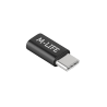 Adapter Przejściówka Micro USB - USB typu C M-Life czarna