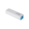 POWER BANK Quer 2200mAh z kablem micro USB niebieski