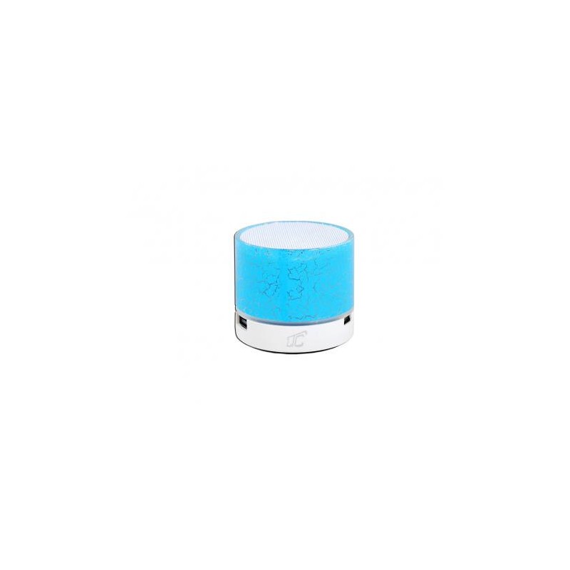 LTC Mini głośnik bluetooth RGB LED, NIEBIESKI