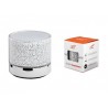 LTC Mini głośnik bluetooth RGB LED, BIAŁY