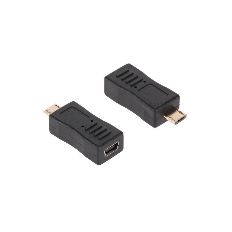 Adapter gniazdo USB mini / wtyk USB micro