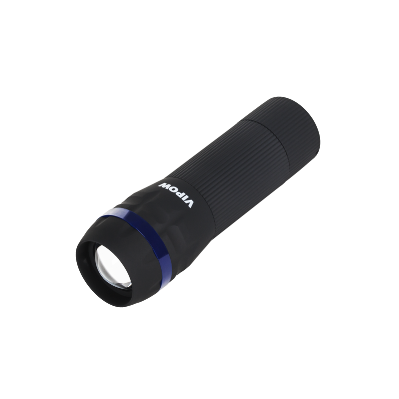 Latarka ręczna 1-Led 1W zoom Vipow