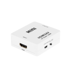 Konwerter sygnału gniazdo HDMI (wejście) - gniazdo AV - CHINCH CVBS + AUDIO (wyjście)