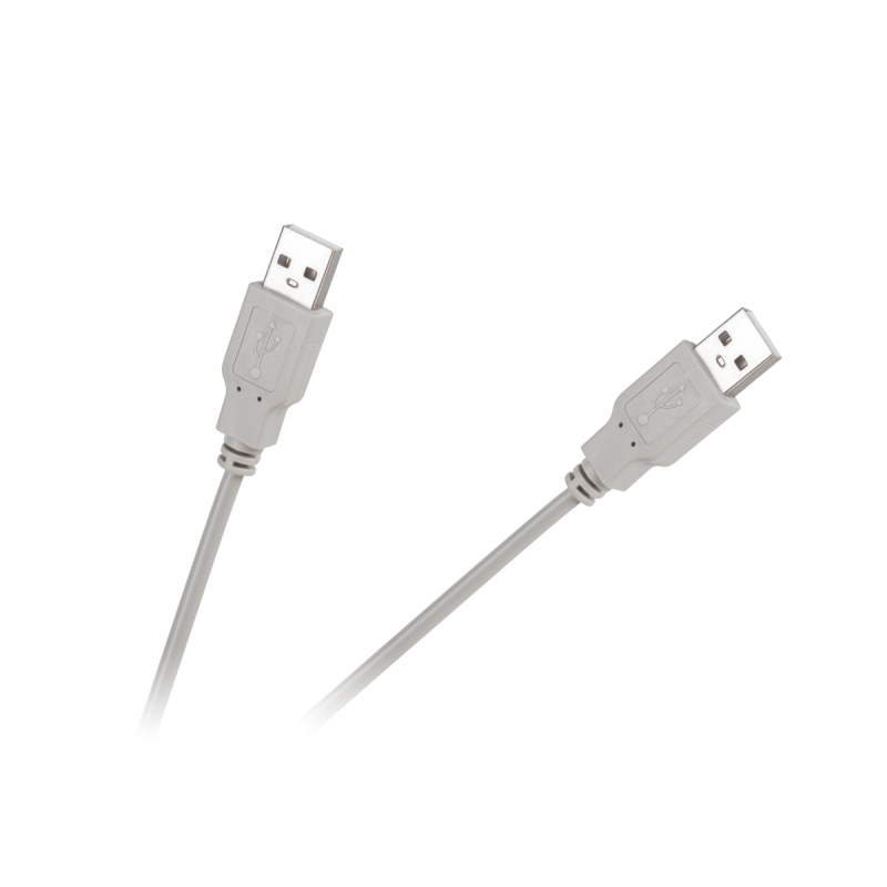 Kabel USB wtyk A/A 0,8m