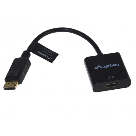Adapter DisplayPort wt./gn.HDMI z kablem