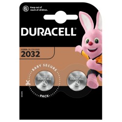 2 x bateria litowa  Duracell CR2032 (cena za blister)
