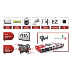 Uchwyt naścienny uniwersalny Hermes do LED TV (32''-70'') regulacja w pionie i poziomie