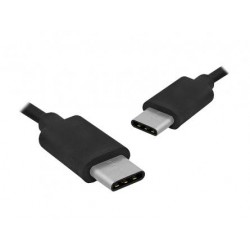 Kabel USB 3.1 Type-C -Type-C, 1m HQ HIGH SPEED 3.0v, czarny