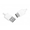 Kabel HQ USB -USB Type-C 1,5m, biały