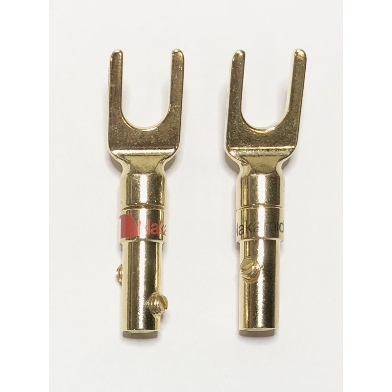 Zestaw widelcowych złączy głośnikowych Nakamichi