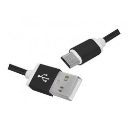 Kabel micro USB LTC 1m, czarny