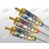 Kabel 3xRCA/3xRCA 1,5m component MRS-110 z filtrem