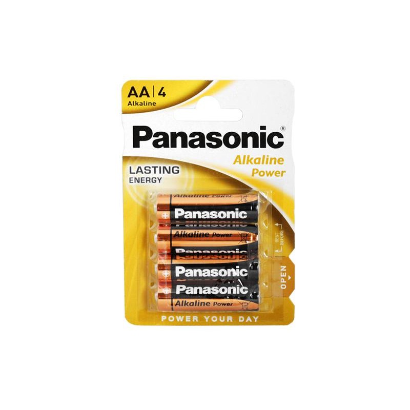 Bateria alkaliczna LR6 Panasonic  Power - 4 sztuki (blister)