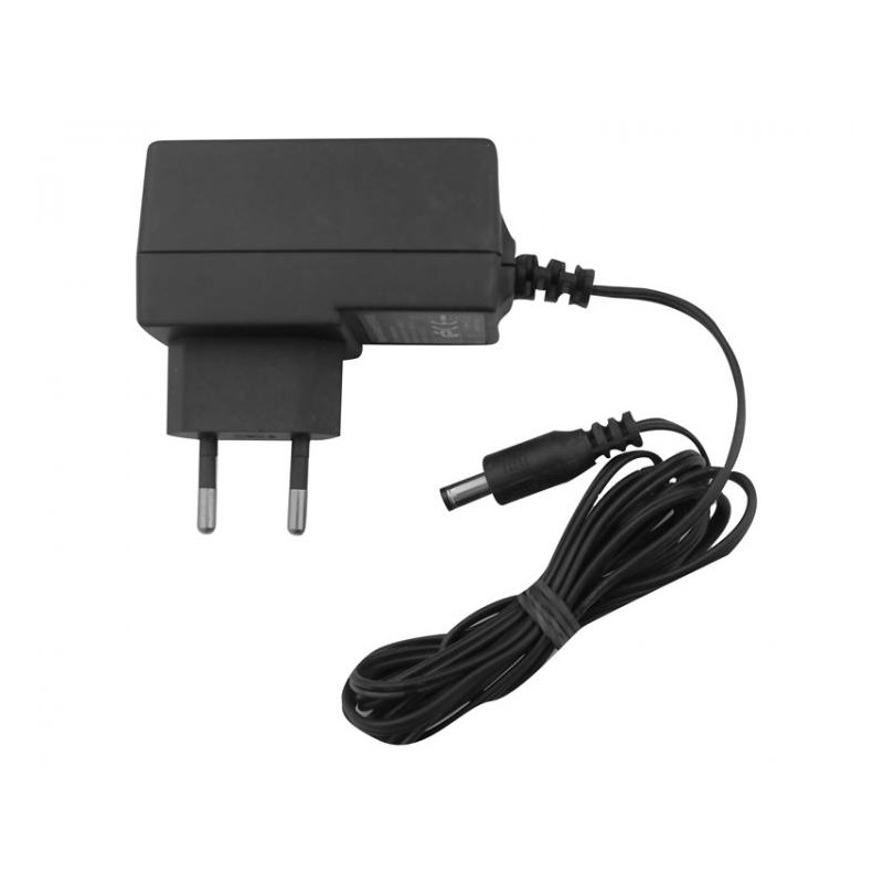 Zasilacz impulsowy wtyczkowy 15V/800mA wtyk 5,5 x 2,1 (+) Zasilacz impulsowy wtyczkowy 15V/800mA wtyk 5,5 x 2,1 (+)