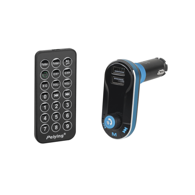 Transmiter samochodowy Bluetooth, USB x 2 Transmiter samochodowy Bluetooth, USB x 2
