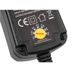 Zasilacz uniwersalny, stabilizowany z regulacją Kemot 1000mA 3-12V