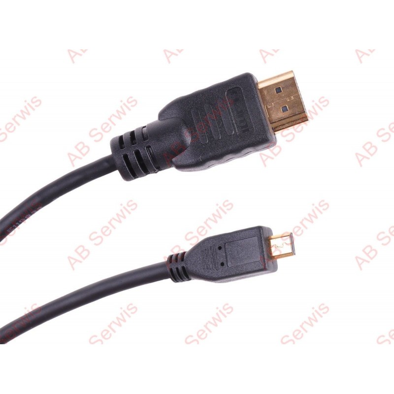 Kabel wtyk HDMI typ A - wtyk micro HDMI V1.4 - 5 m