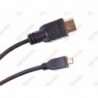 Kabel wtyk HDMI typ A - wtyk micro HDMI V1.4 - 5 m