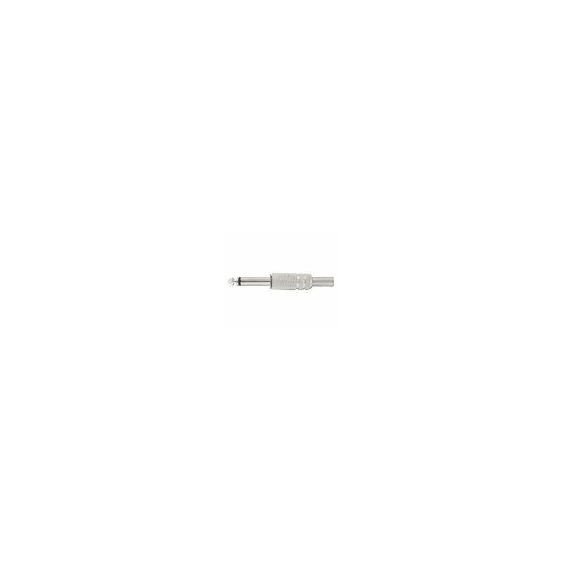 Wtyk jack mono 6,3 metal