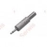 Wtyk jack 2,5 mono metal