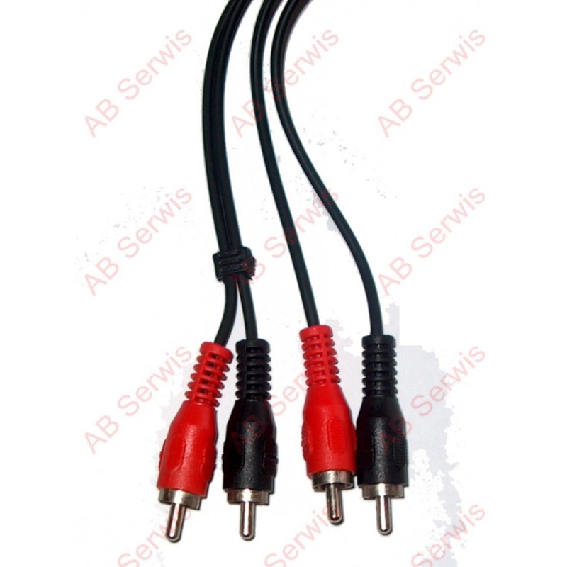 Kabel 2 RCA - 2 RCA 1,8 m