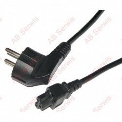 Kabel zasilający do laptopa (koniczynka) 1.5 M