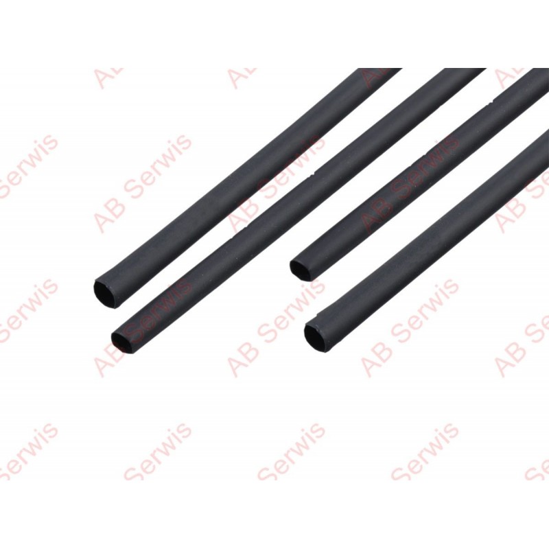 Rurka termokurczliwa 10mm / 1m czarna